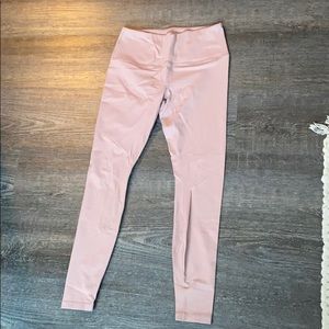 Womens small rbx light pink leggings